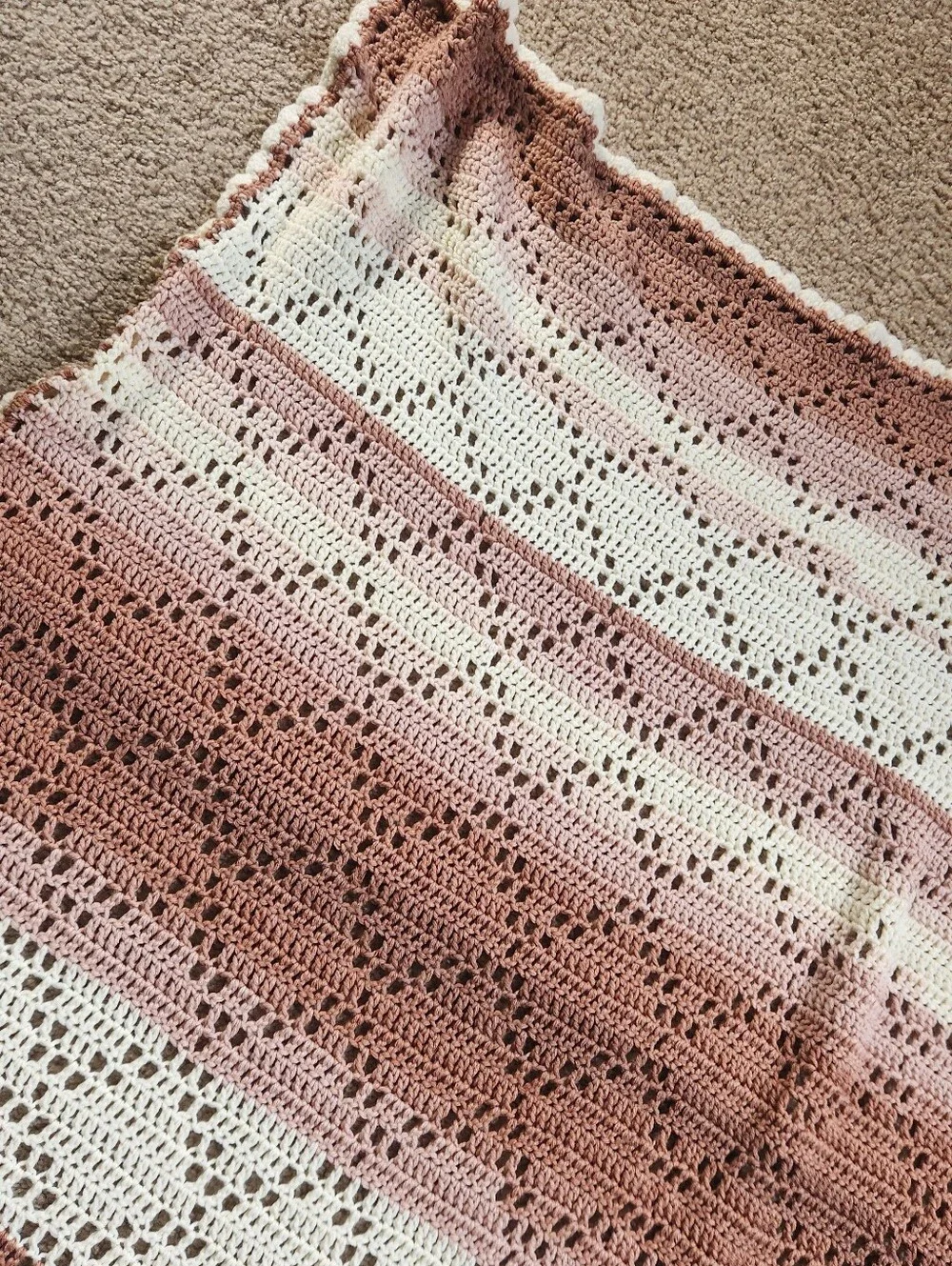 Hand Crocheted Afghan